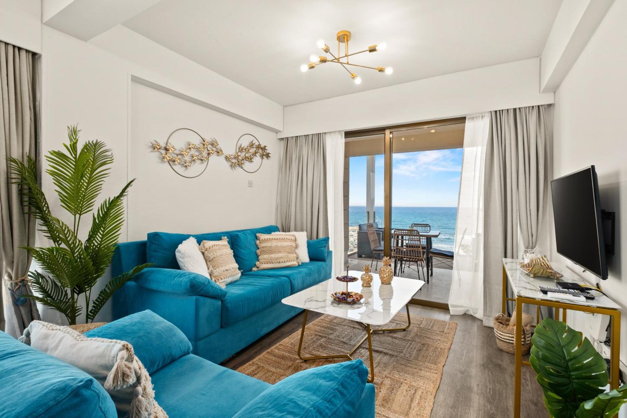 Lazuli Sea View Beachfront Ap 254 Appartement Larnaca Buitenkant foto